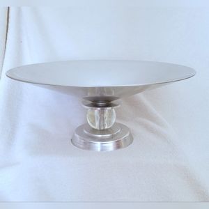 Kensington Ware Aluminum Compote Lurelle Guild Art Deco